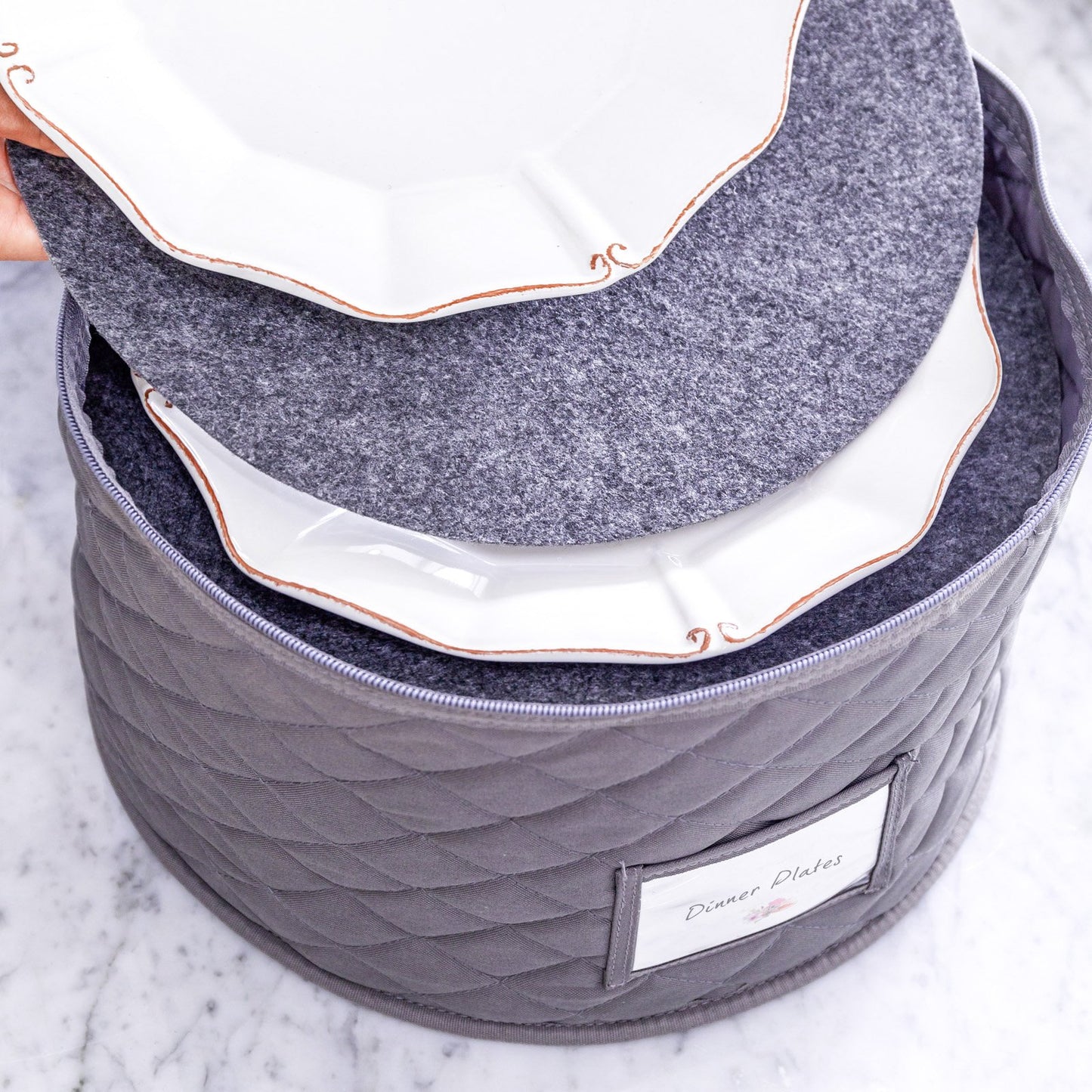 Original Bulb&Shade™ Quilted China Storage Cases, 5-Piece Set