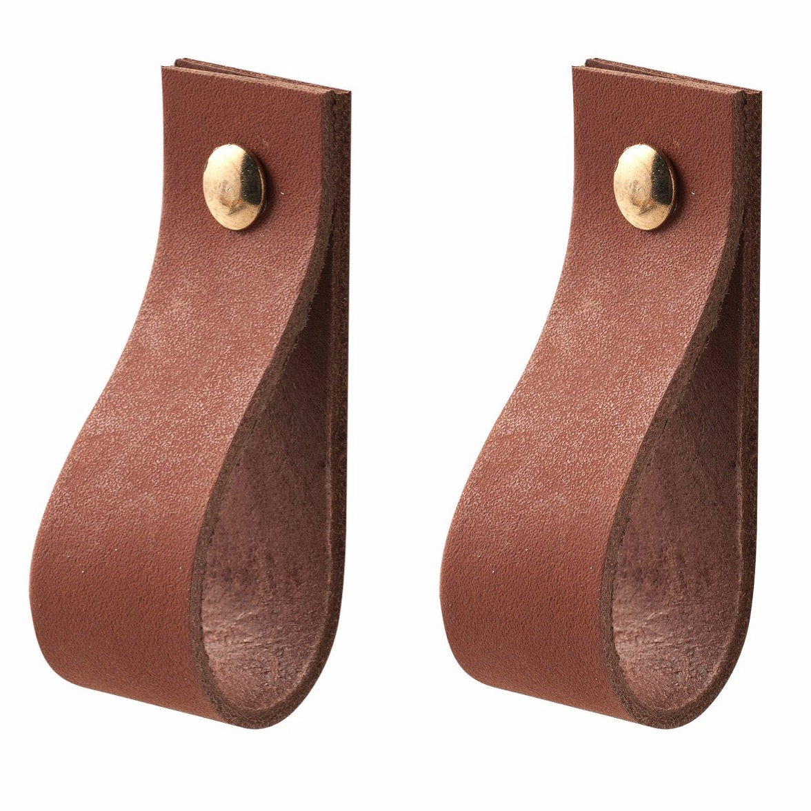 LEATHER HANDLES - set of 2