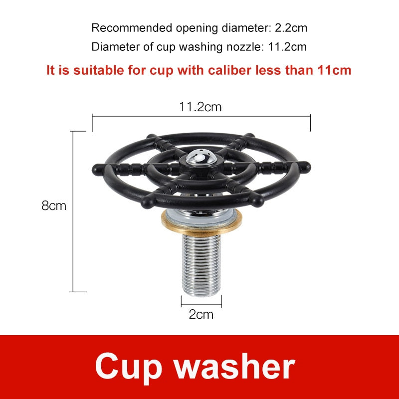 High-Pressure Cup/Glass Cleaning Tool