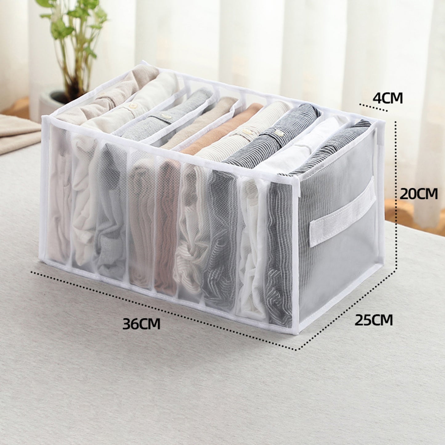 Foldable Closet Organizer Drawer Divider Organizer