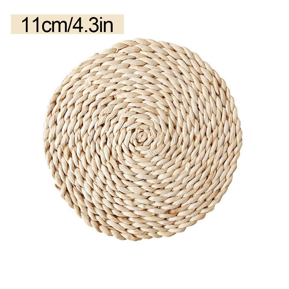 Corn Fur Woven Dining Table Mat Heat Insulation Pot Holder