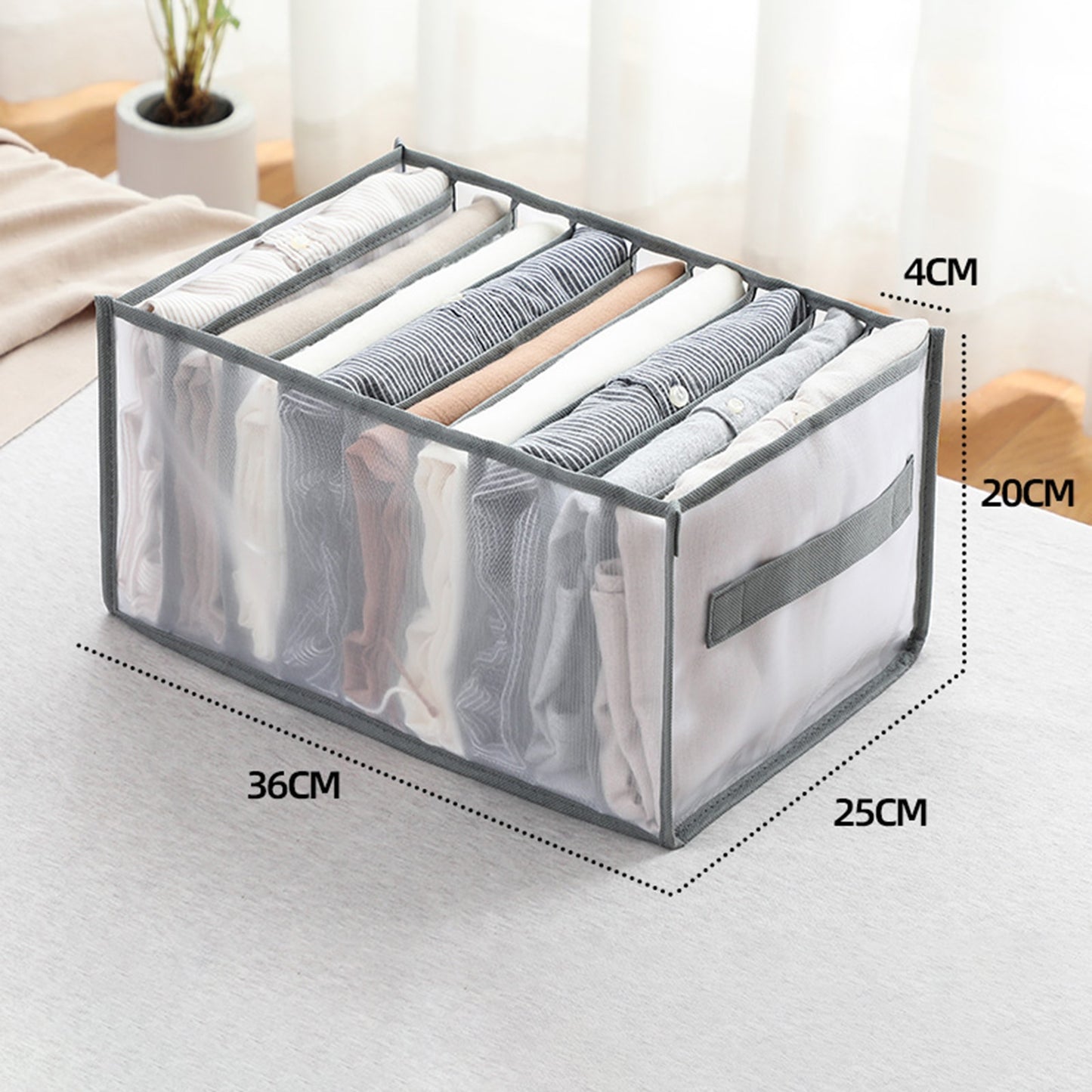 Foldable Closet Organizer Drawer Divider Organizer