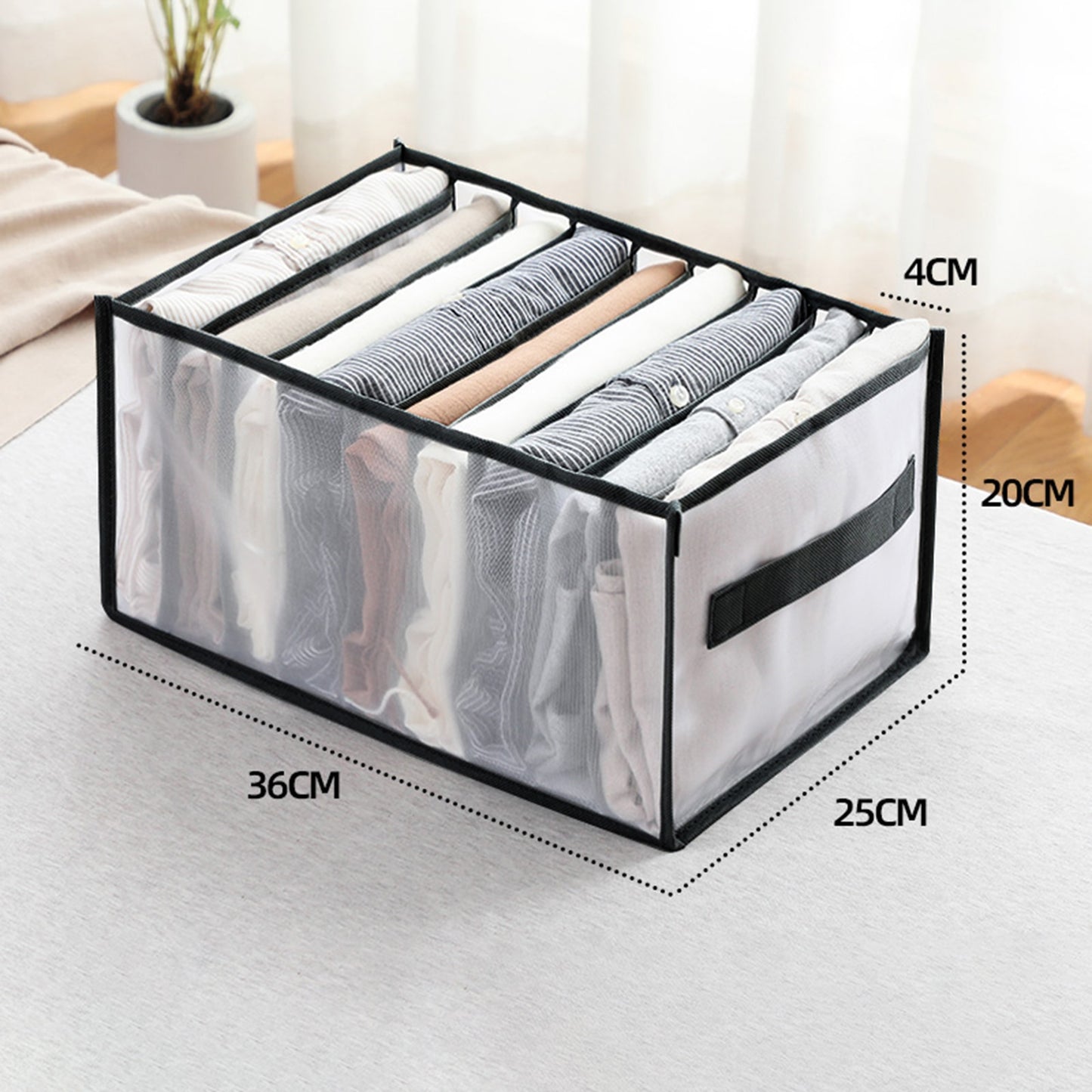 Foldable Closet Organizer Drawer Divider Organizer