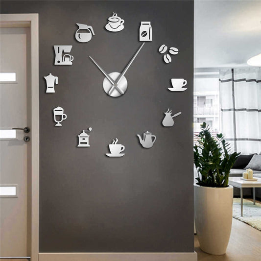 Wall clock 3D modern design