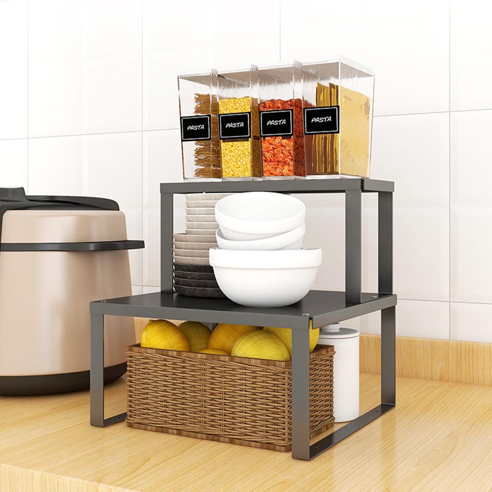 Kitchen Cabinet Shelf Organizers Stackable