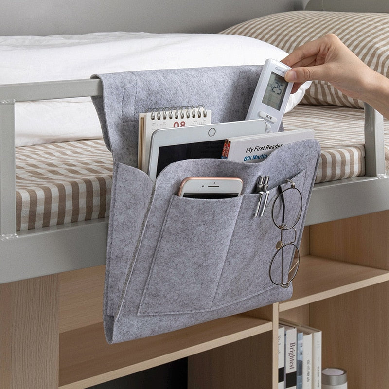 Felt Bedside Storage Organizer