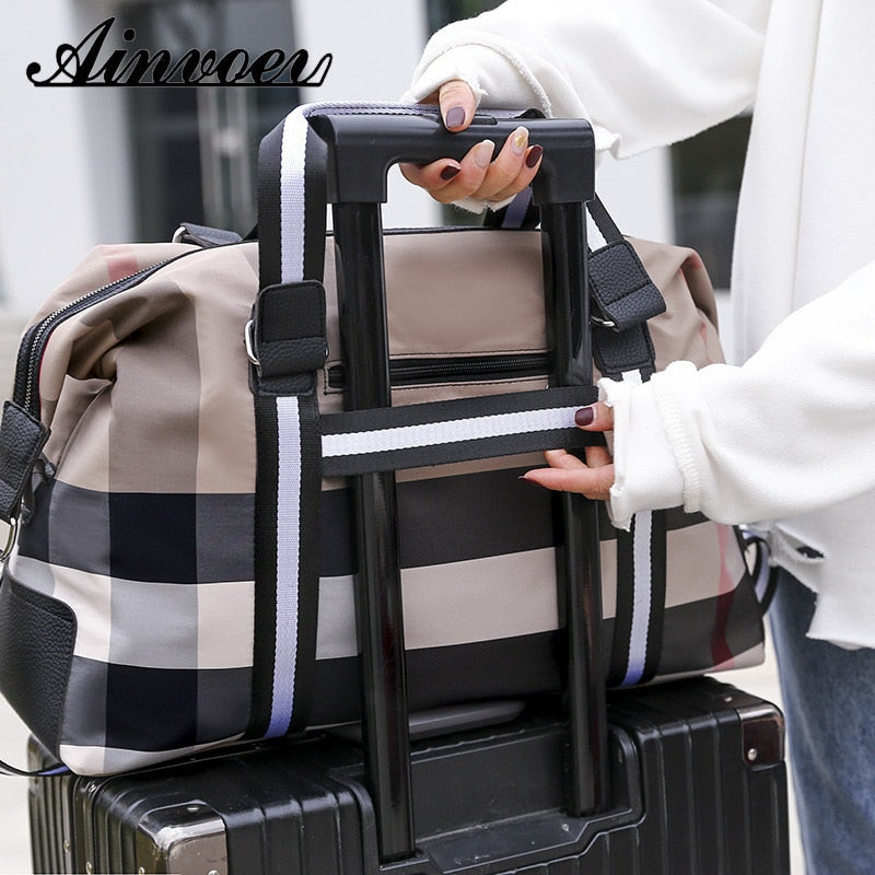 Ainvoev Female Leisure Laptop Handbags Travel Bag