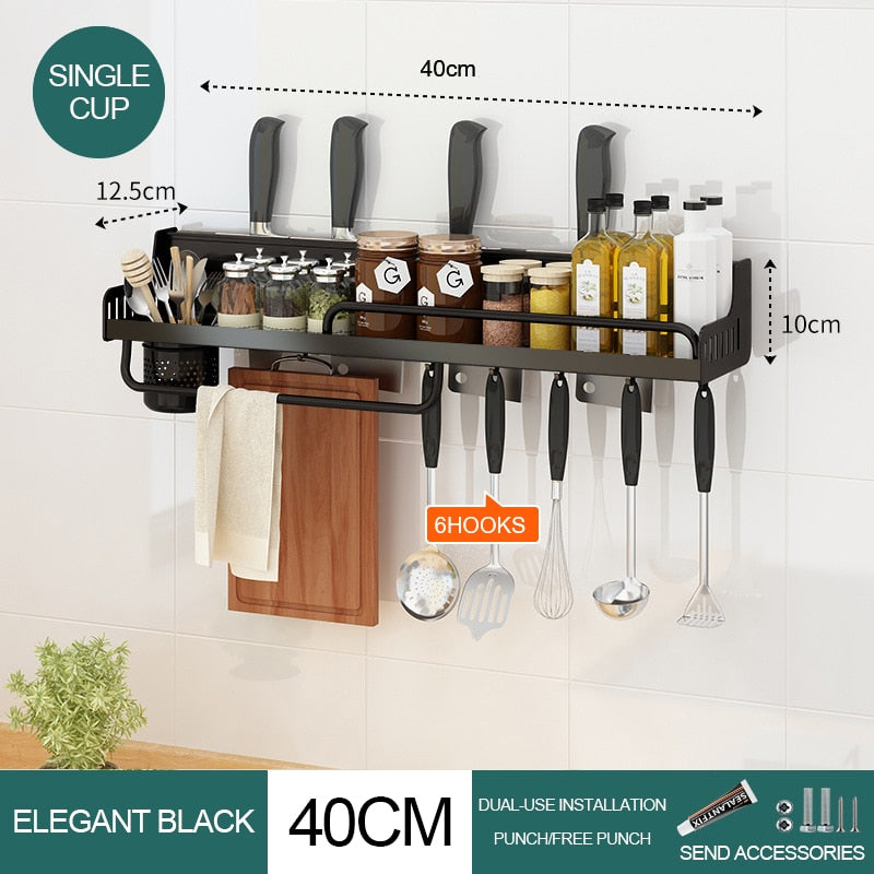 Kitchen Storage Shelf Rack