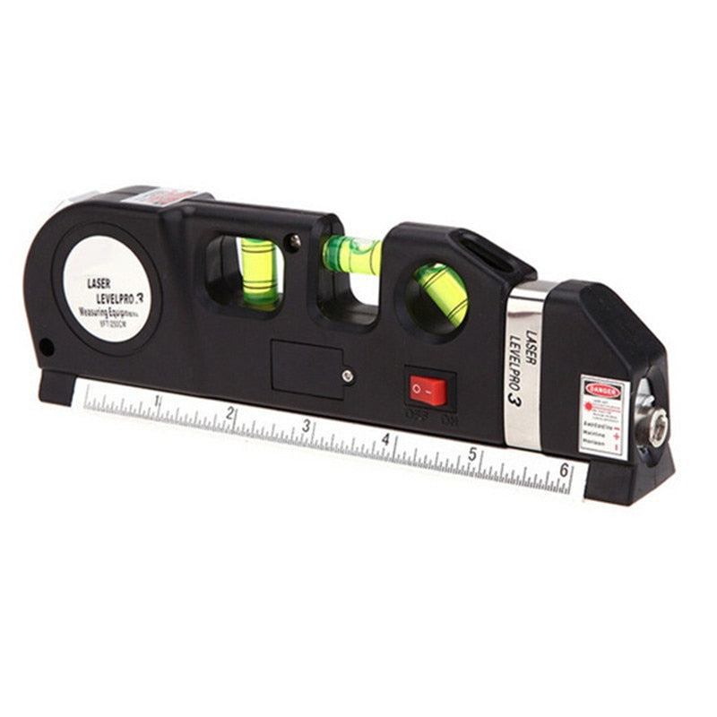 Multipurpose Laser Ruler Laser Level and Spirit Level Metric Rulers Laser