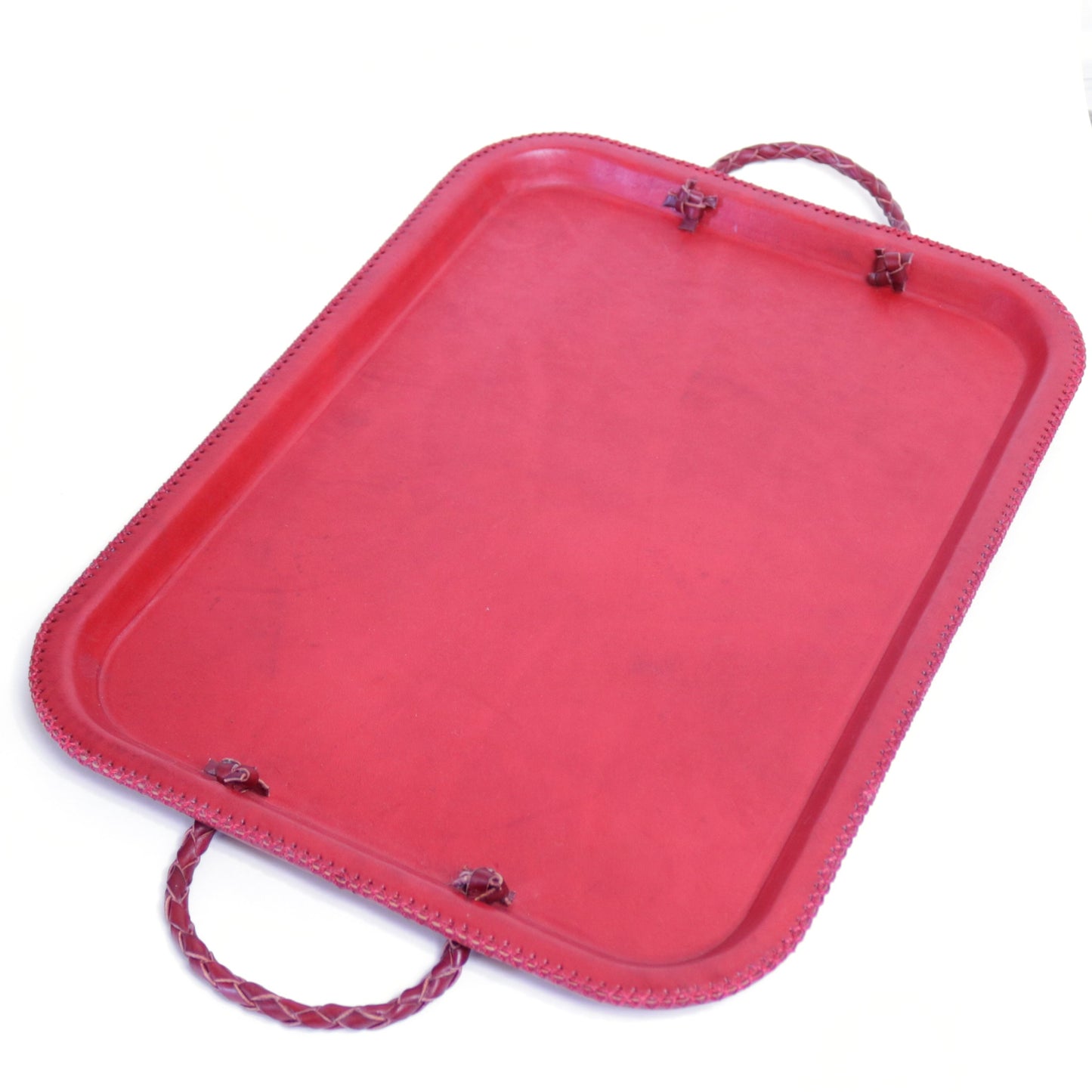 Hermana | Serving Tray with Braided Handles