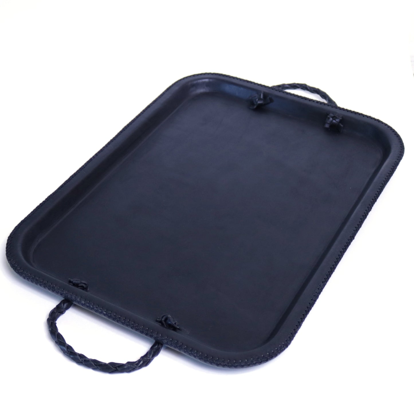 Hermana | Serving Tray with Braided Handles